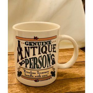 Genuine Antique Person Coffee Mug